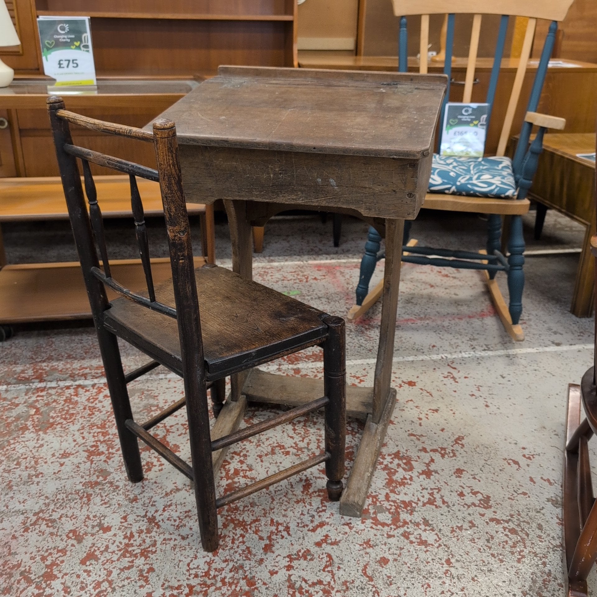School Desk and Chair